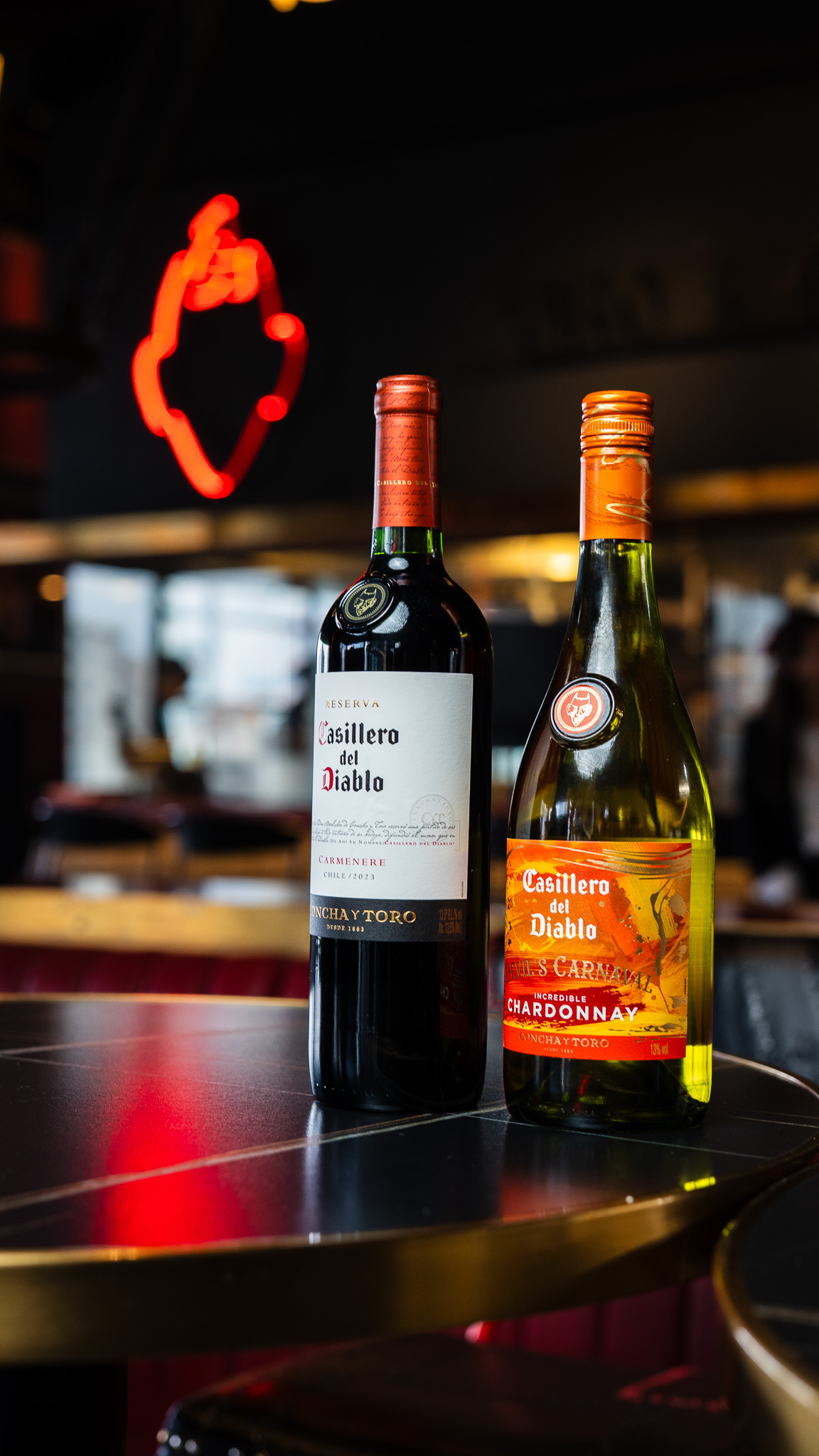 HYDE junto a Casillero del Diablo