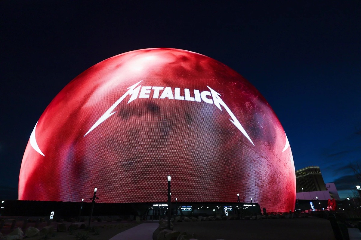 Metallica inicia su residencia en The Sphere