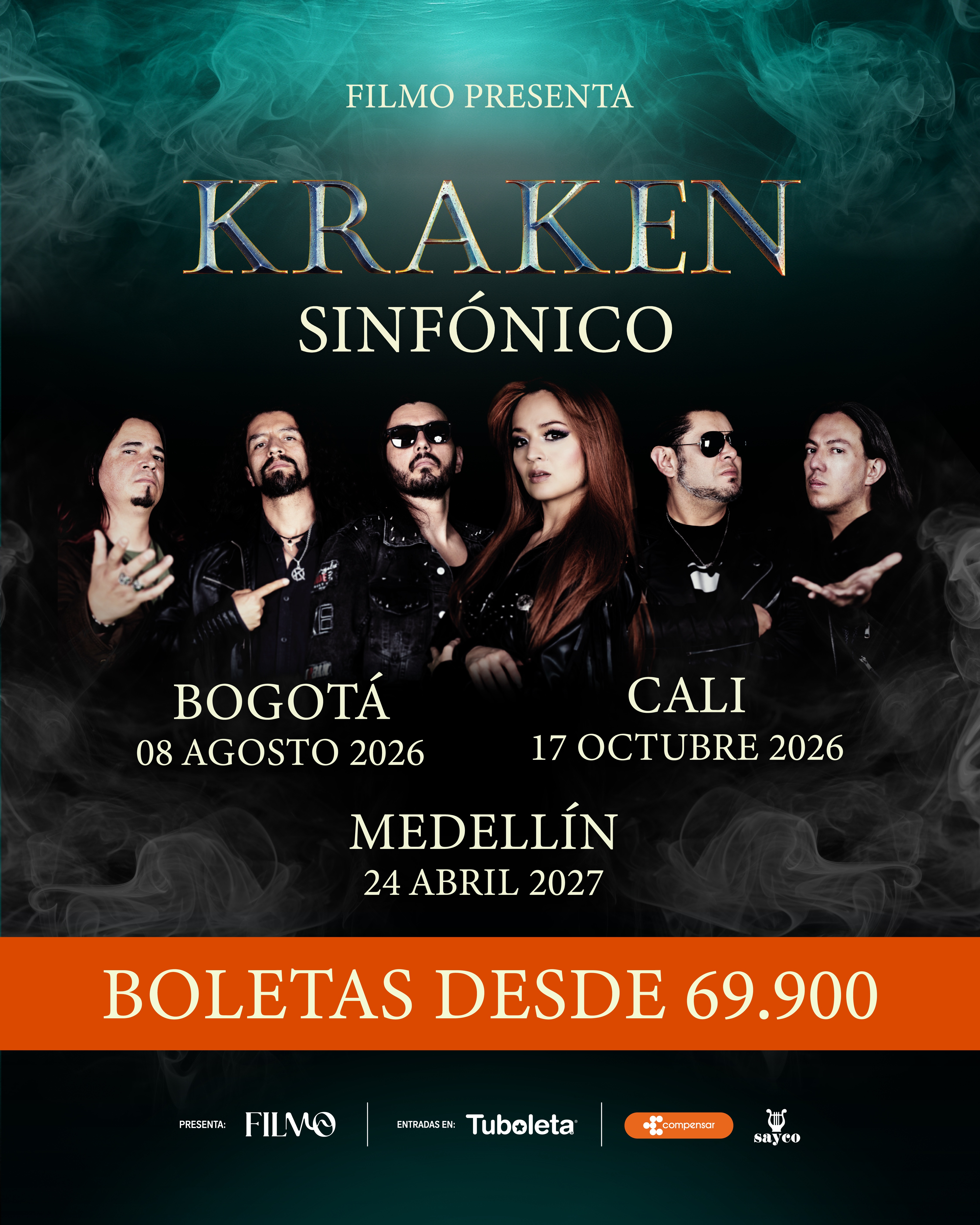 Kraken Sinfónico presentará show de gran formato junto a la orquesta FILMO