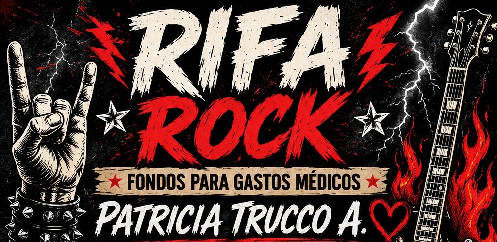 Apoyarnos es tarea de todos: Lanzan Rifa Rock