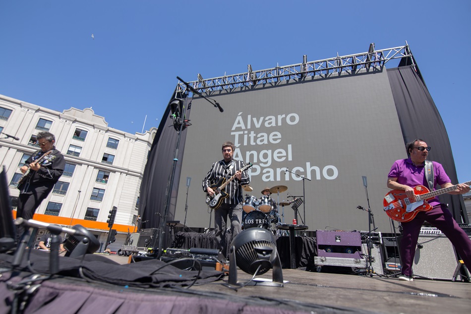 Imperdible: Los Tres anuncian show gratuito en Santiago