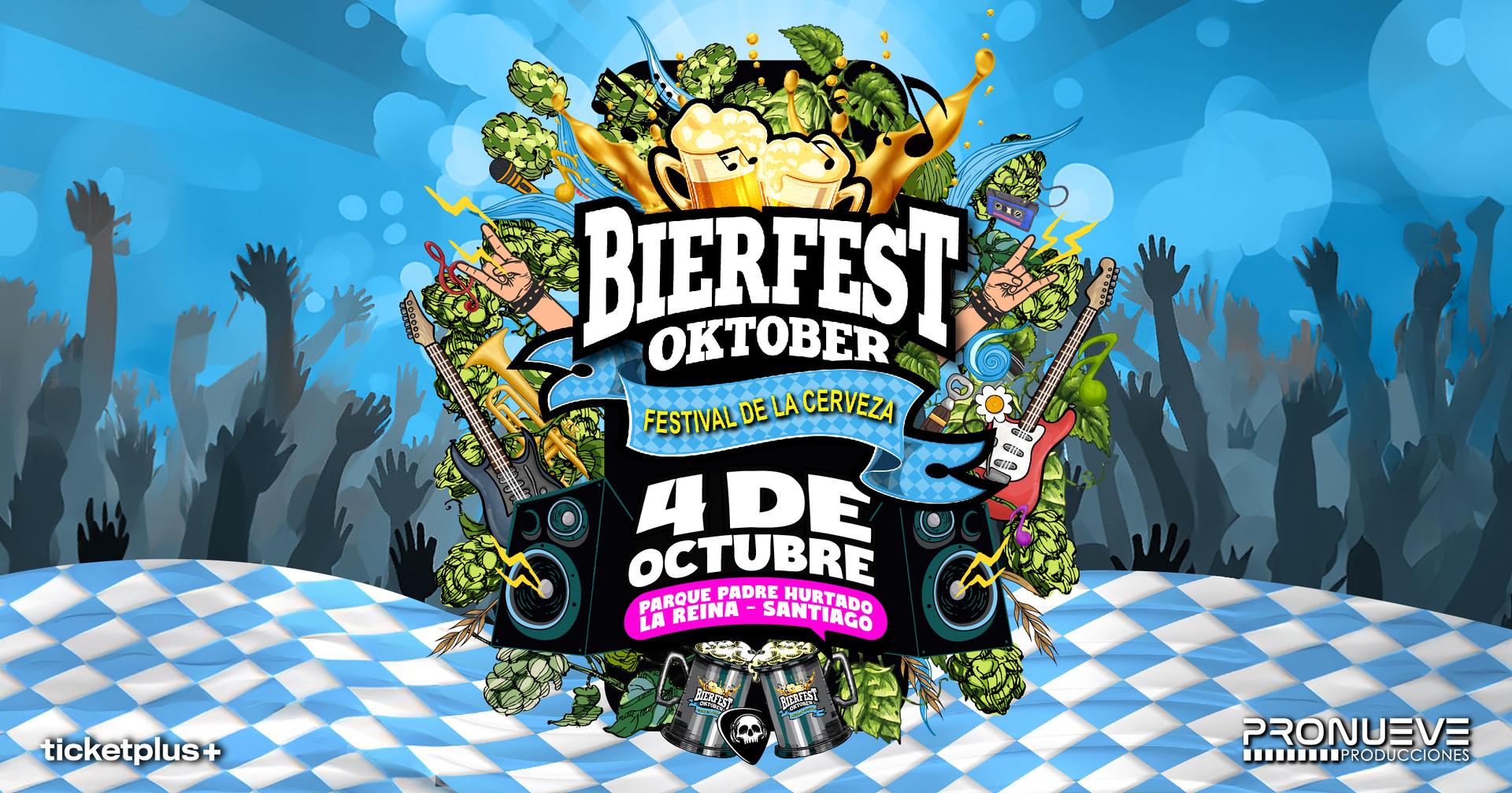 Saiko, Kuervos del Sur, Sinergia y más estarán en Bierfest Oktober
