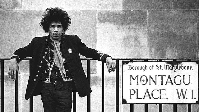 Recorriendo los pasos de Jimi Hendrix en Londres