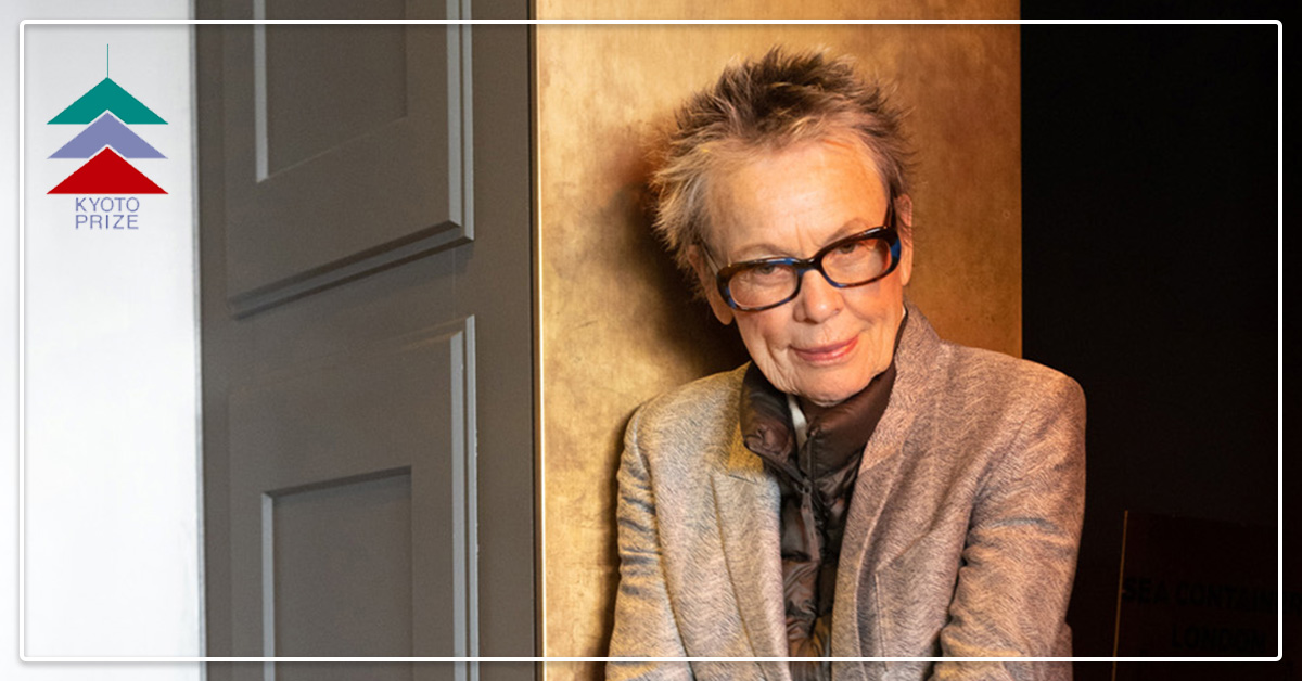 Laurie Anderson obtiene el prestigioso premio japonés Kioto