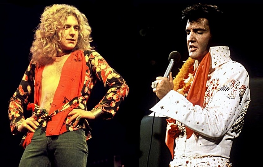 Elvis Presley y Led Zeppelin: Encuentros de la realeza