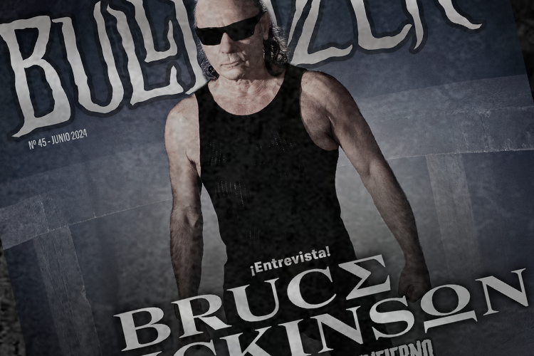 Bruce Dickinson protagoniza la nueva edición de revista Bulldozer