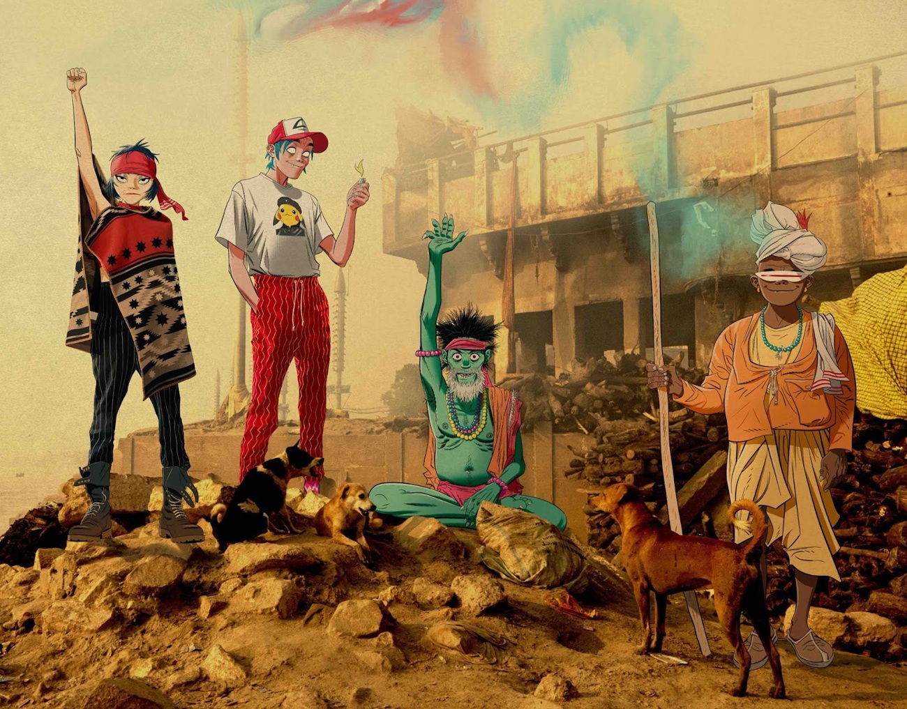 Gorillaz publica dos nuevas canciones: 'The Hardest Thing' y 'Orange County'