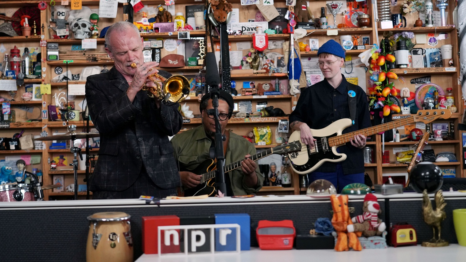 Flea dice presente en Tiny Desk