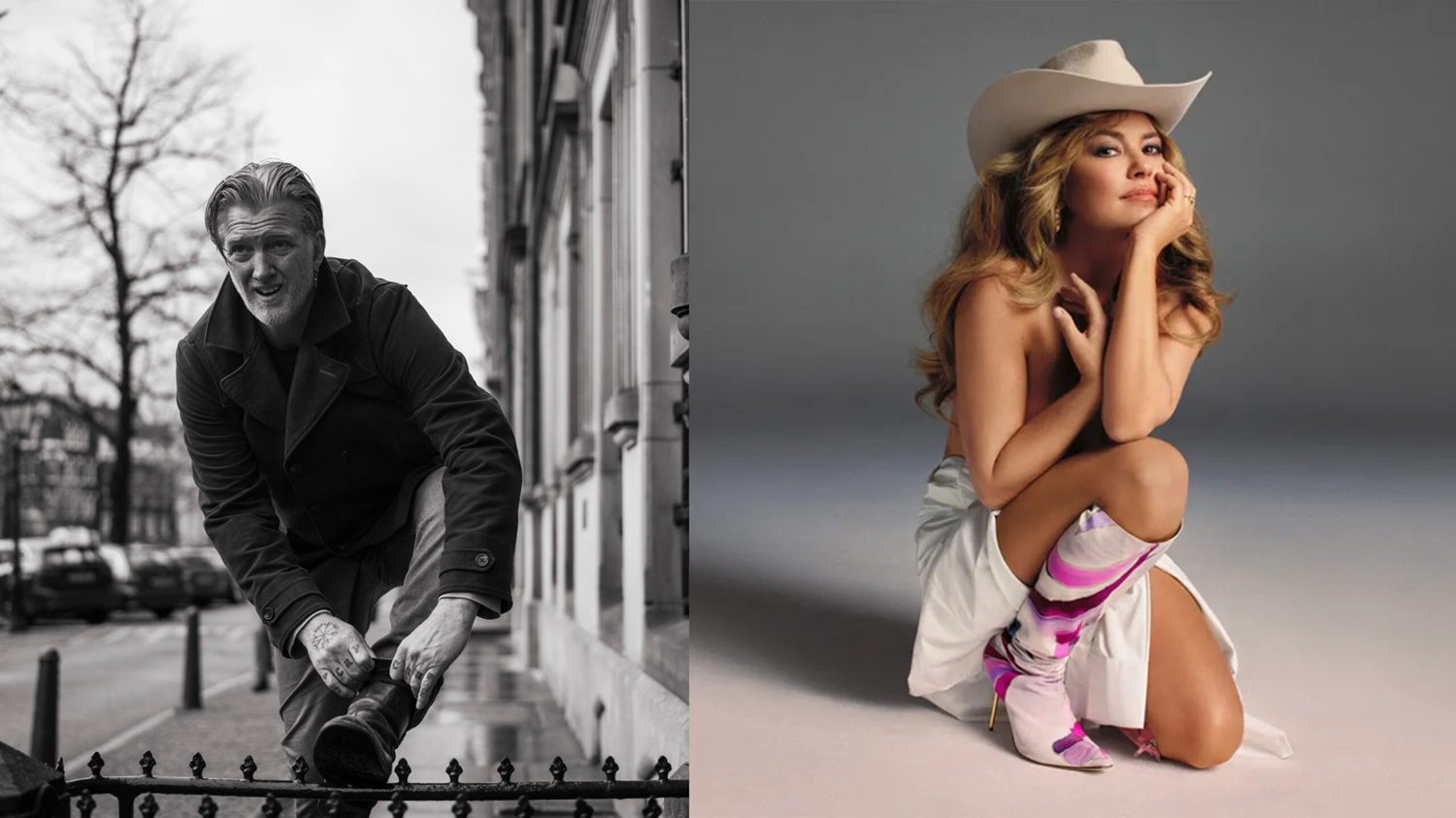 Josh Homme dice presente en lo nuevo de Shania Twain