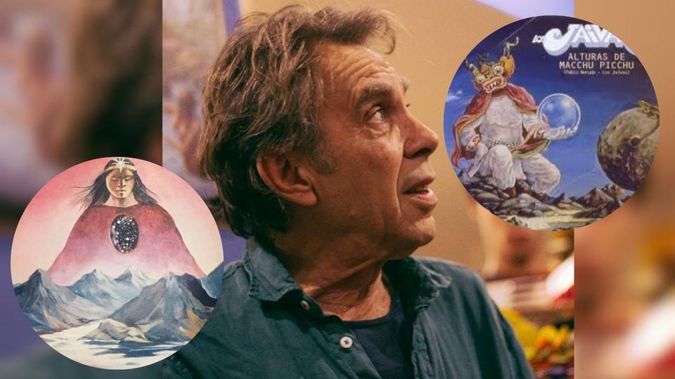 Fallece René Olivares, legendario pintor de las carátulas de Los Jaivas