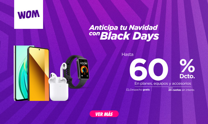 WOM impacta con campaña Black Metal