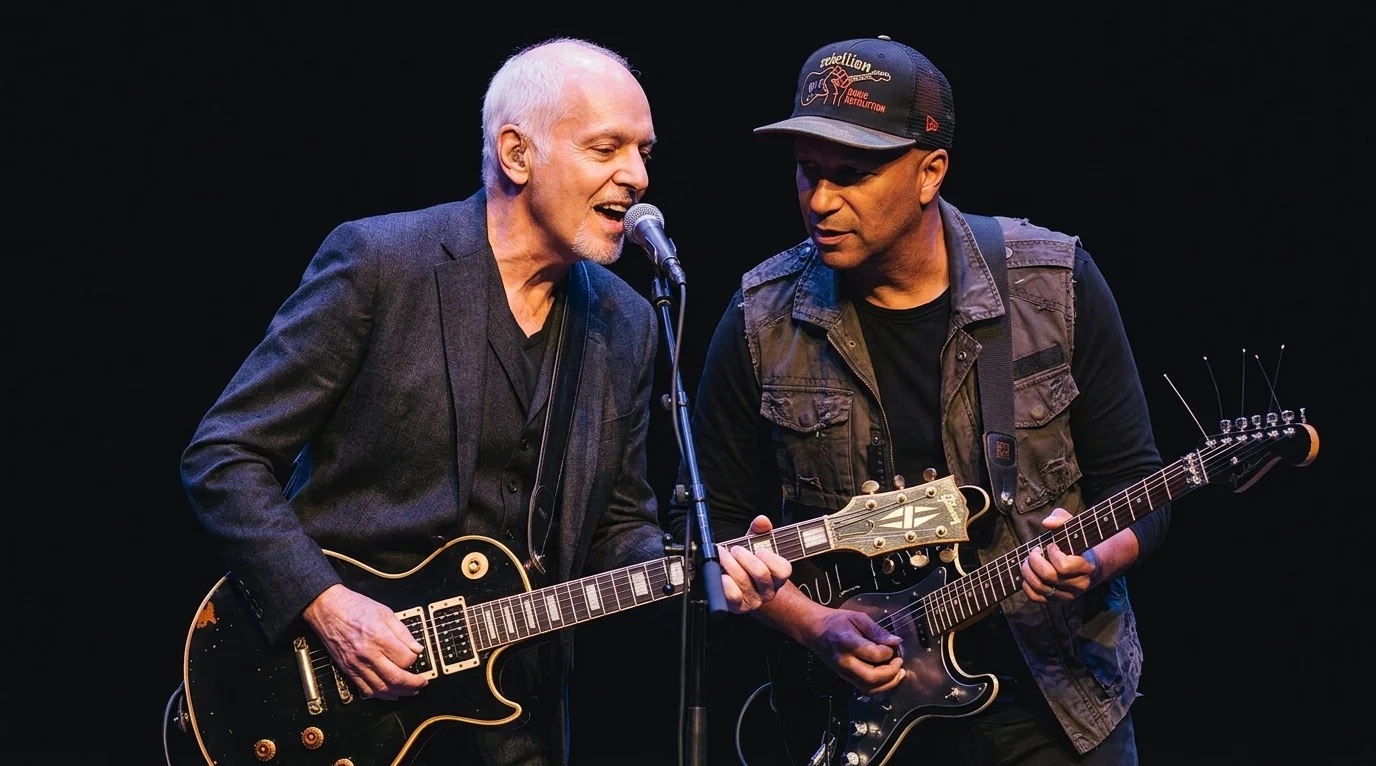 Peter Frampton recluta a Tom Morello en nuevo single