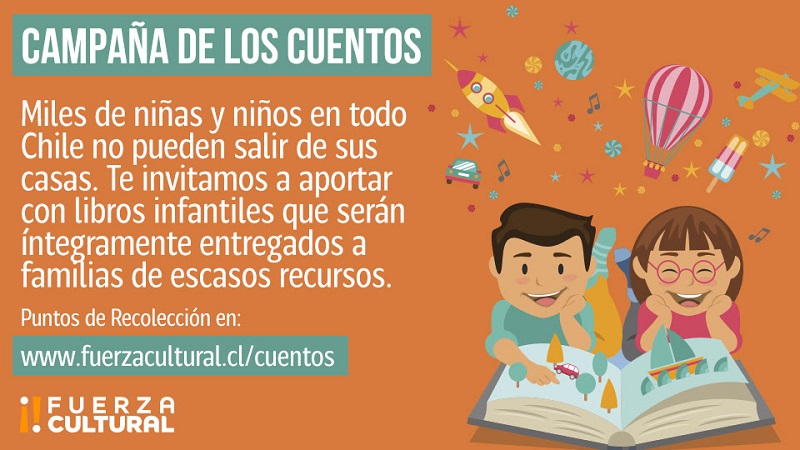 Fuerza Cultural lanza campa�a para recolectar libros infantiles