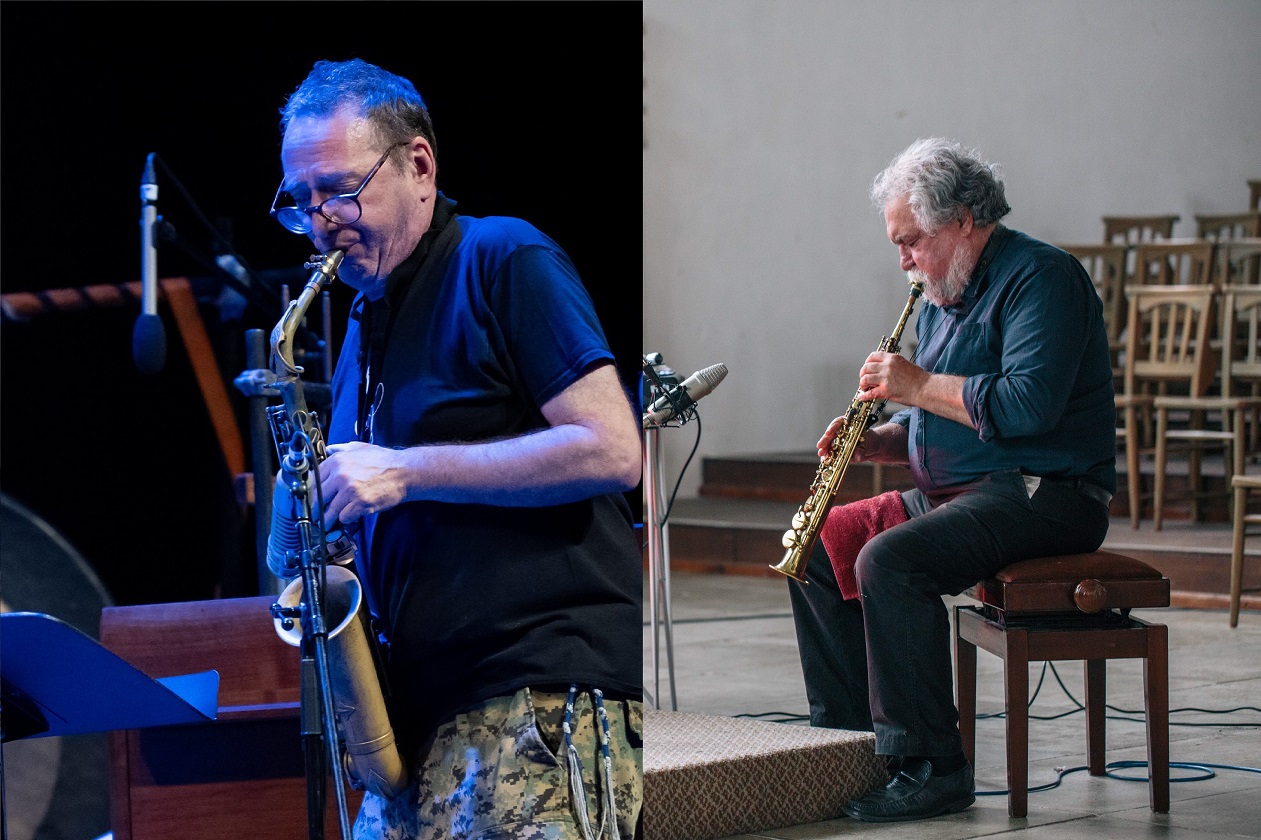 Evan Parker y John Zorn editan el disco a dúo ''Those Landings''