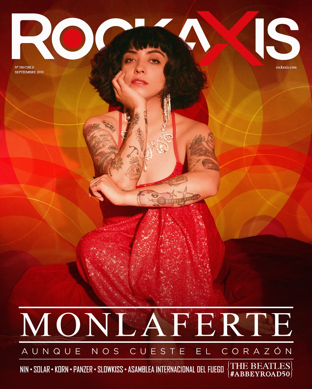Queen de corazones: Mon Laferte en revista #Rockaxis196