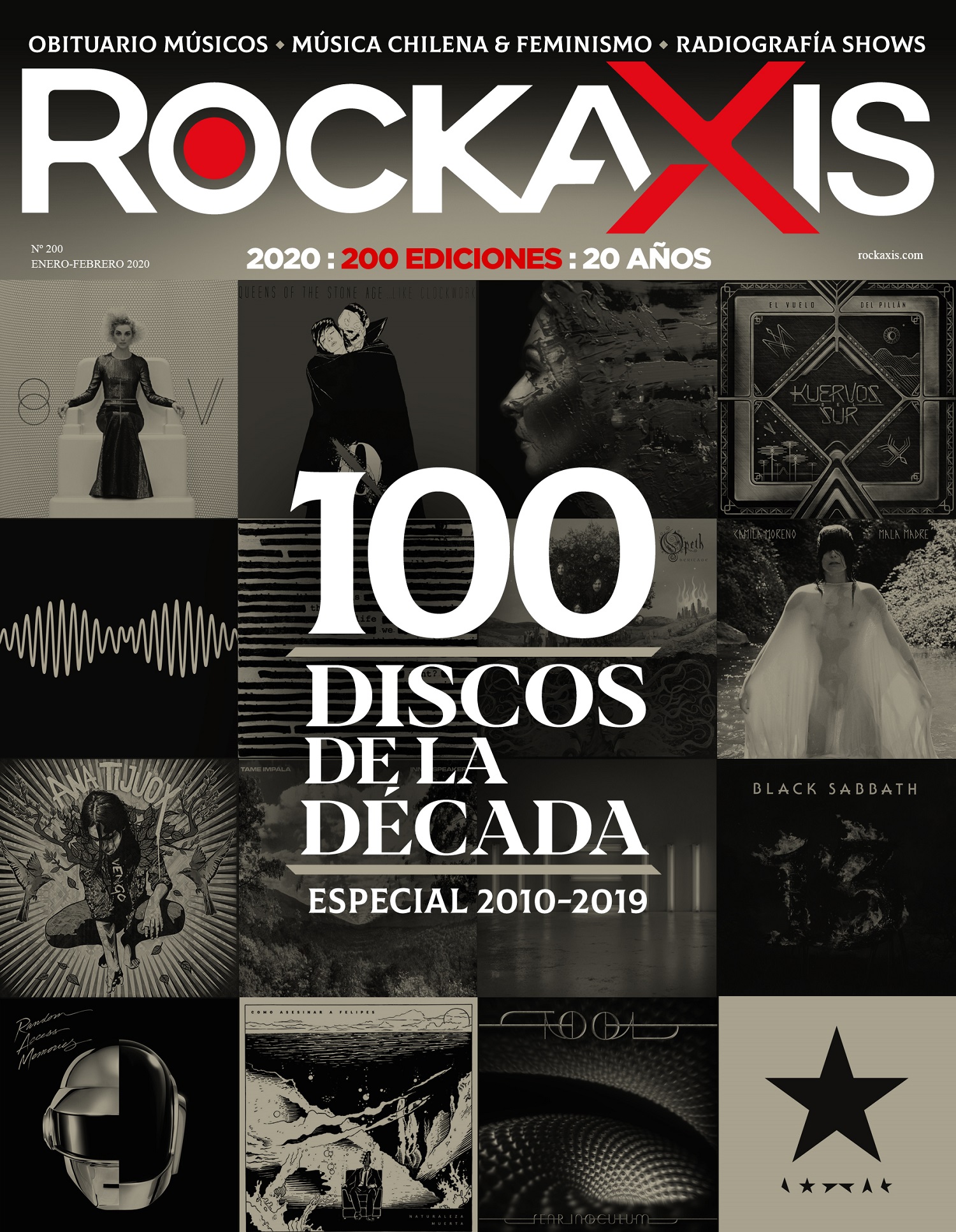 Revista #Rockaxis200: Especial década 2010-2019