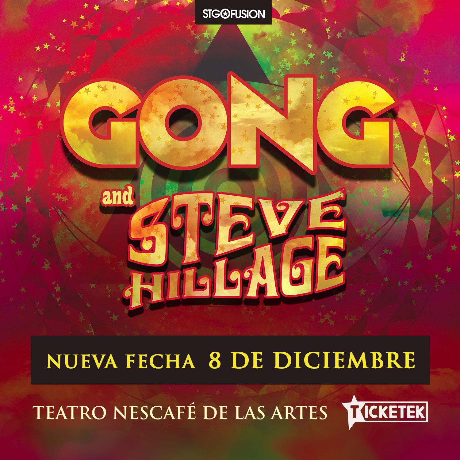 Concierto de Gong + Steve Hillage en Chile se reprograma para diciembre