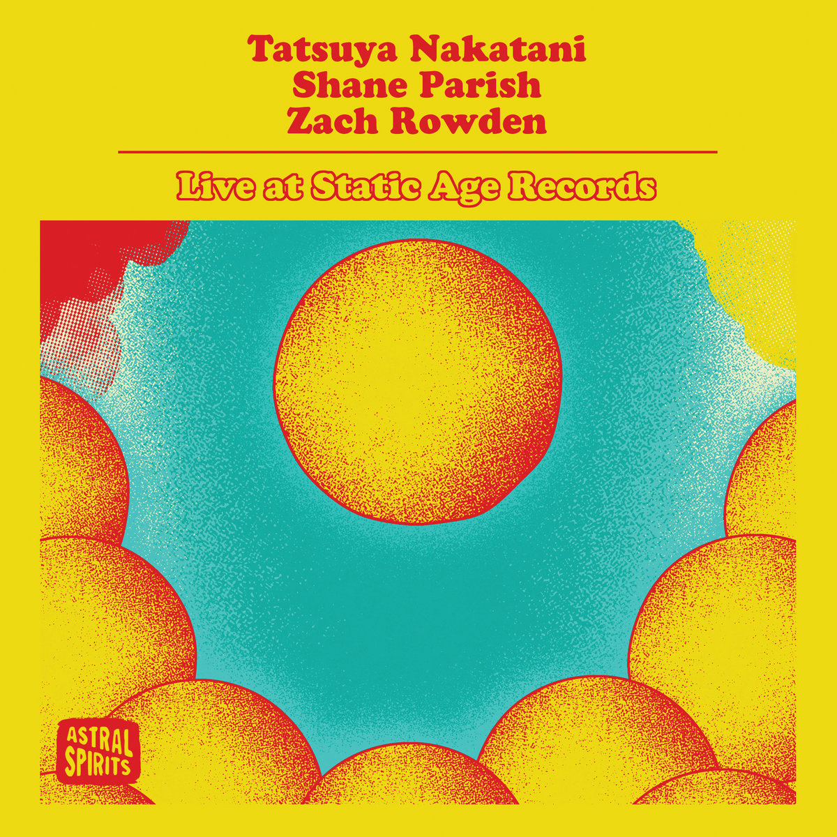 Zach Rowden, Tatsuya Nakatani y Shane Parish editan disco en colaboración