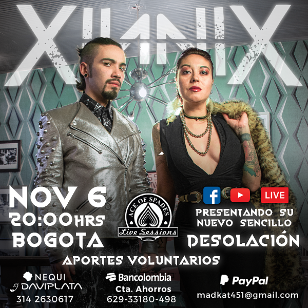 Disfruta el show virtual de XinniX 