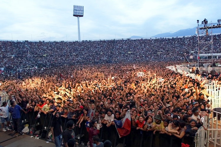 Los Prisioneros en el Estadio Nacional