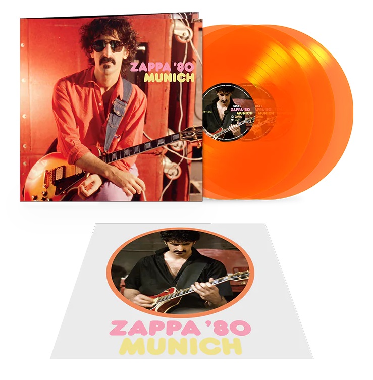 Preparan dos conciertos inéditos de Frank Zappa en el álbum triple 