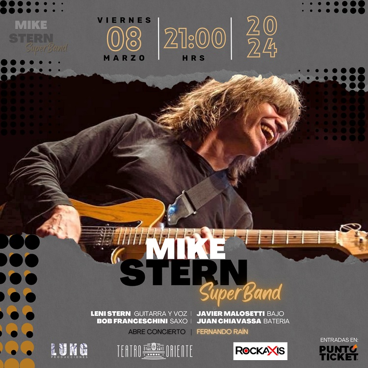 Mike Stern: tocando con el corazón