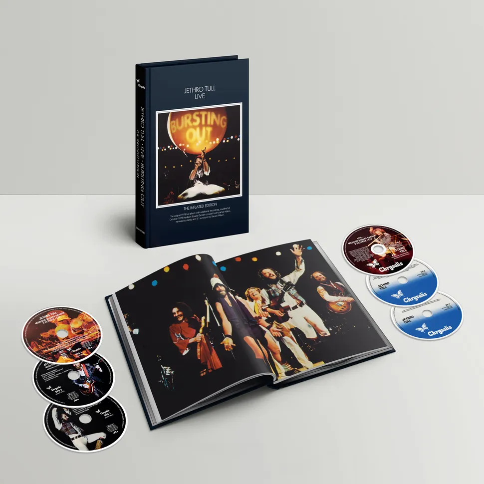 Jethro Tull prepara box set séxtuple de su disco en vivo 