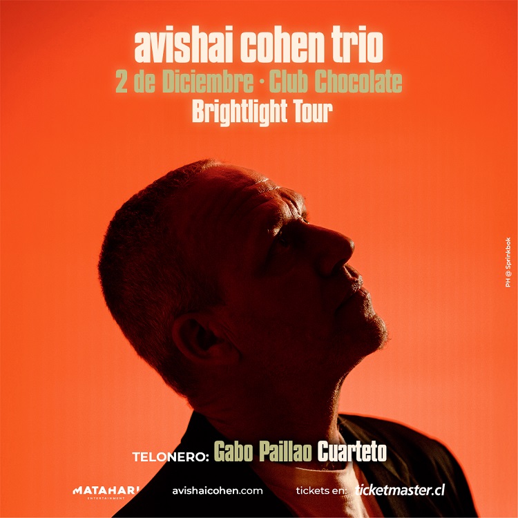 Gabo Paillao Cuarteto abrirá el concierto de Avishai Cohen en Santiago