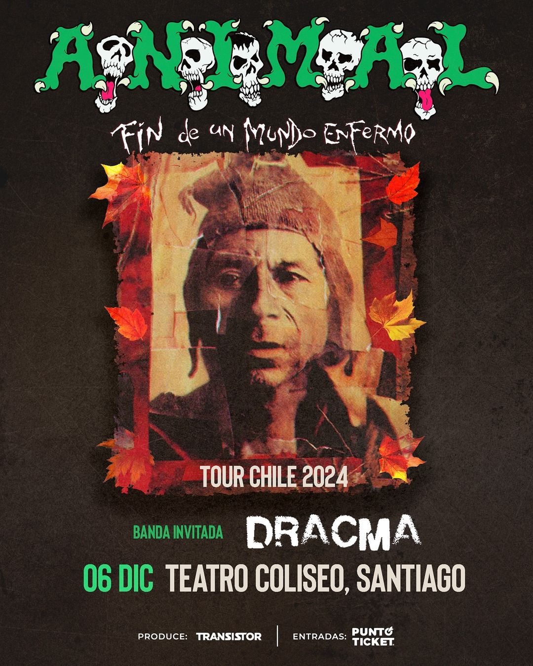 A.N.I.M.A.L.: Si fuese por mí, hago diez shows en Chile