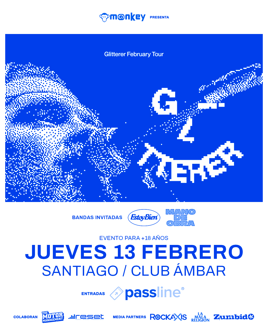 Post hardcore veraniego: Glitterer visitará Chile
