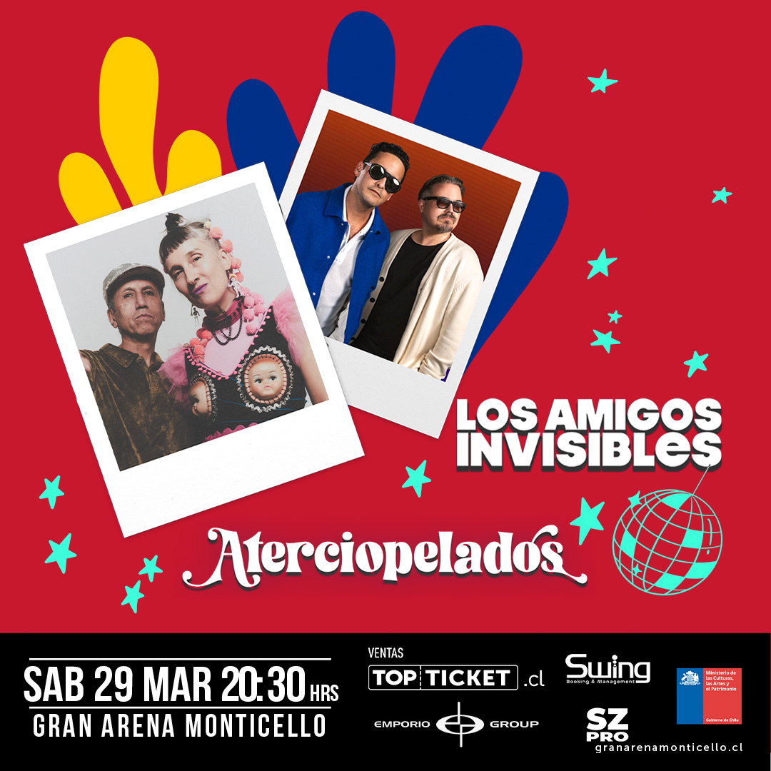 Aterciopelados y Los Amigos Invisibles vuelven a Chile