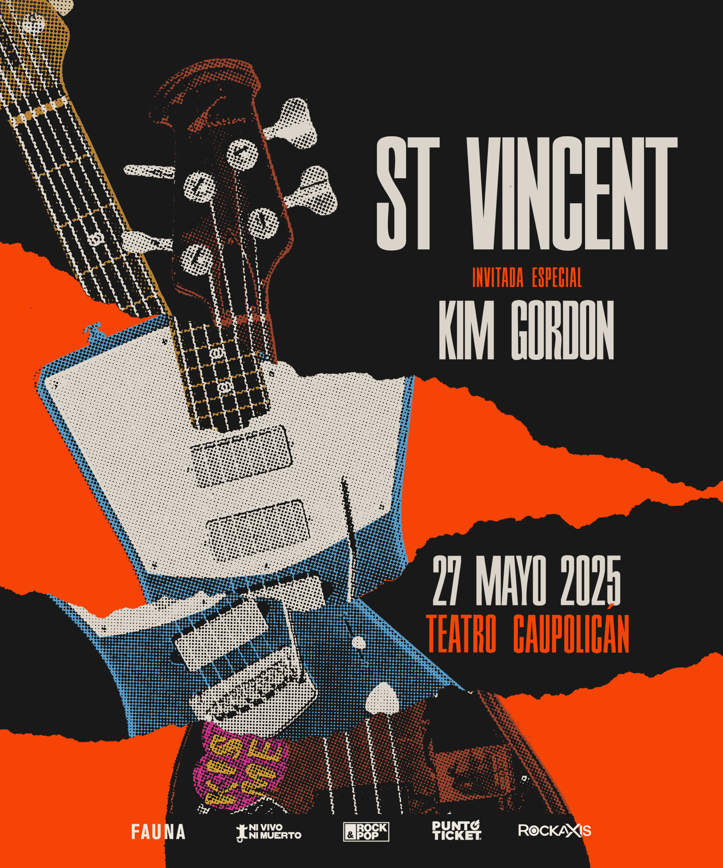 Imperdible: St. Vincent y Kim Gordon agendan presentación en Chile