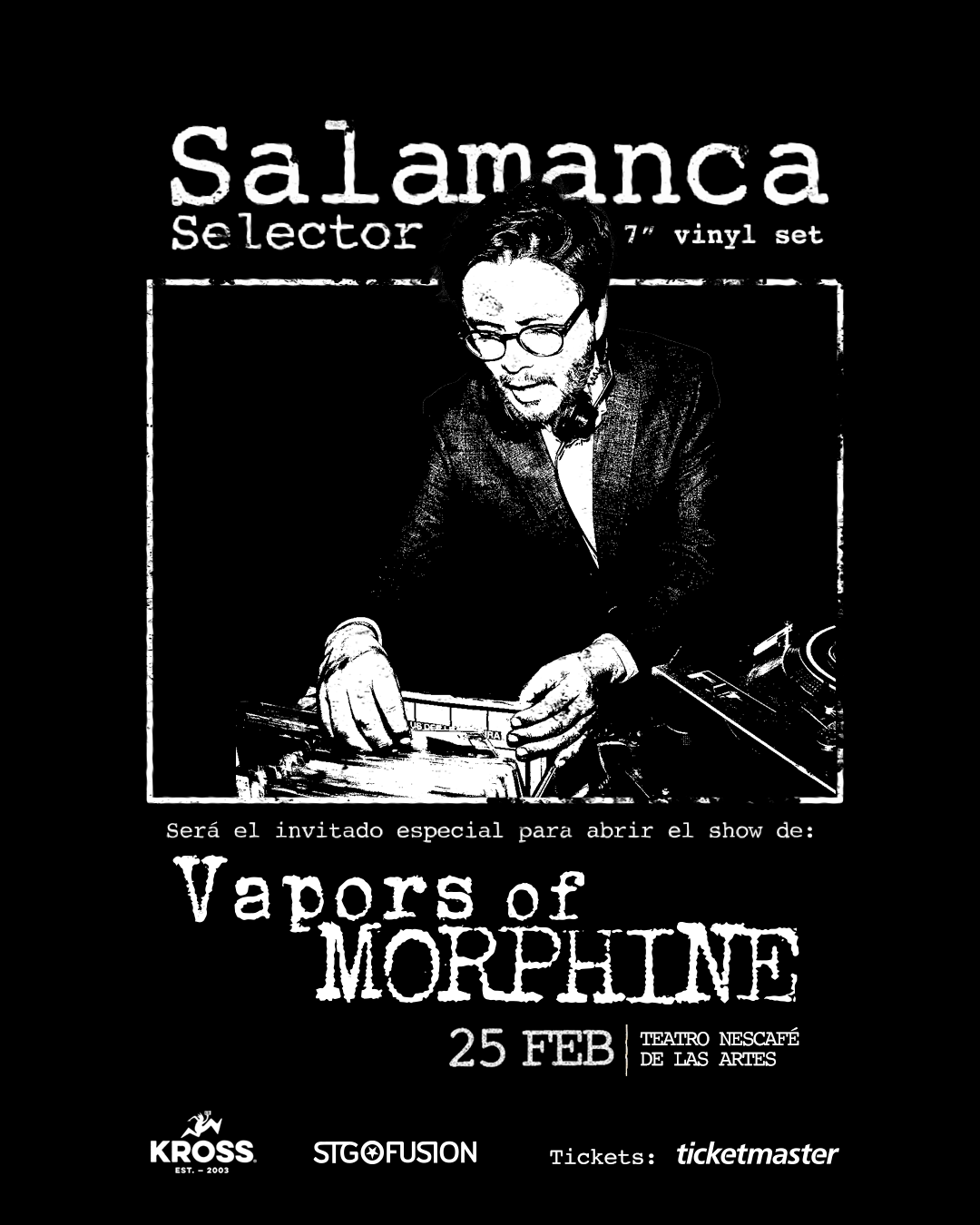 Vapors of Morphine en Chile: Salamanca Selector es invitado