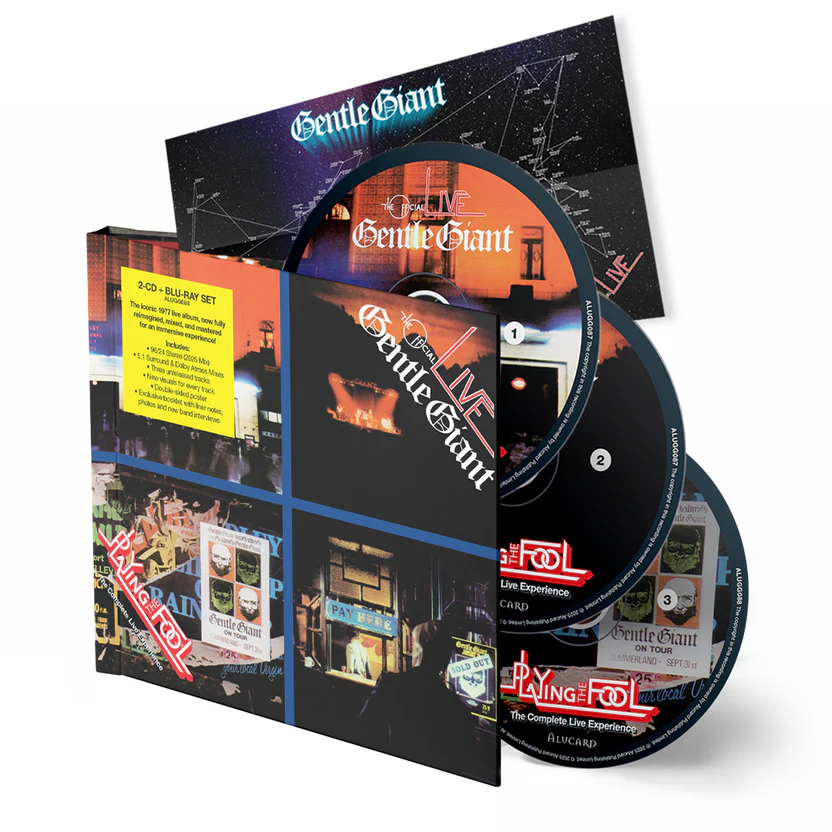 Gentle Giant entrega los detalles de la reedición de su disco en vivo 
