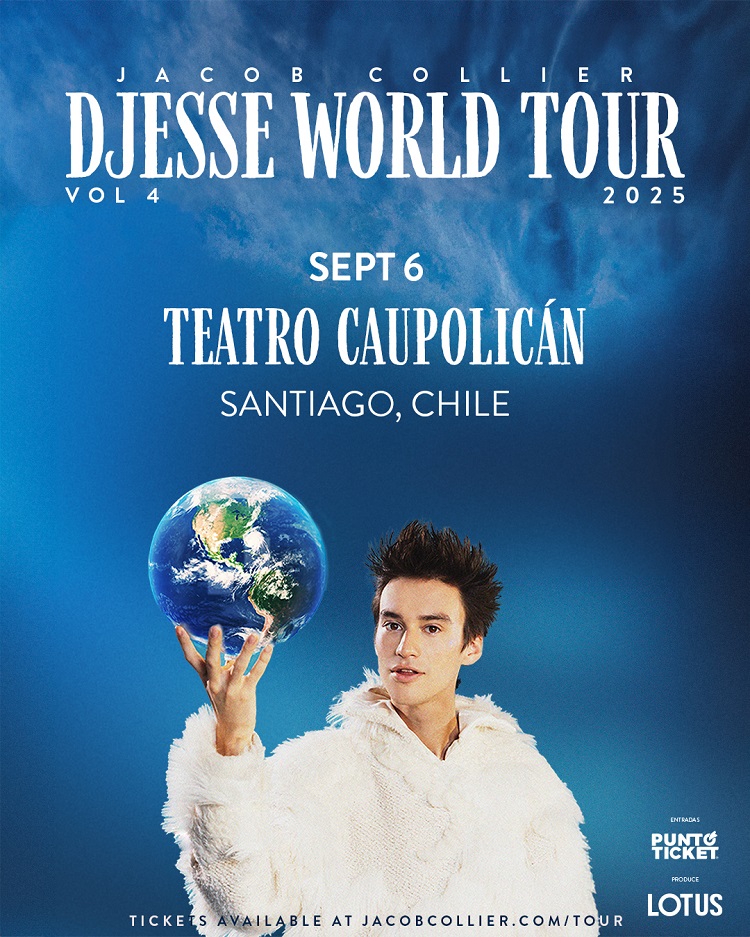 Jacob Collier regresa a Chile: 06 de septiembre en Santiago