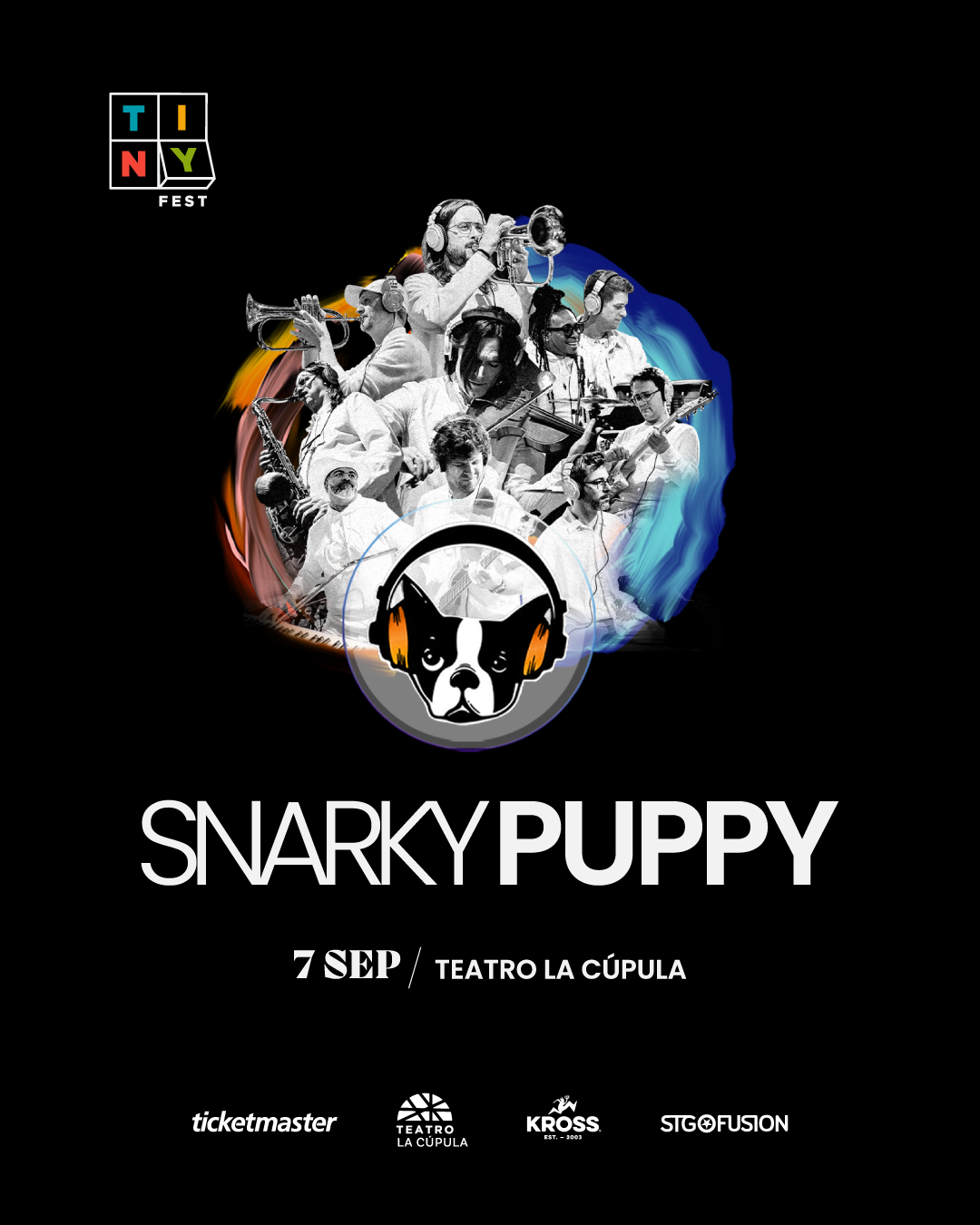 Kamasi Washington y Snarky Puppy encabezarán el Tiny Fest 2025