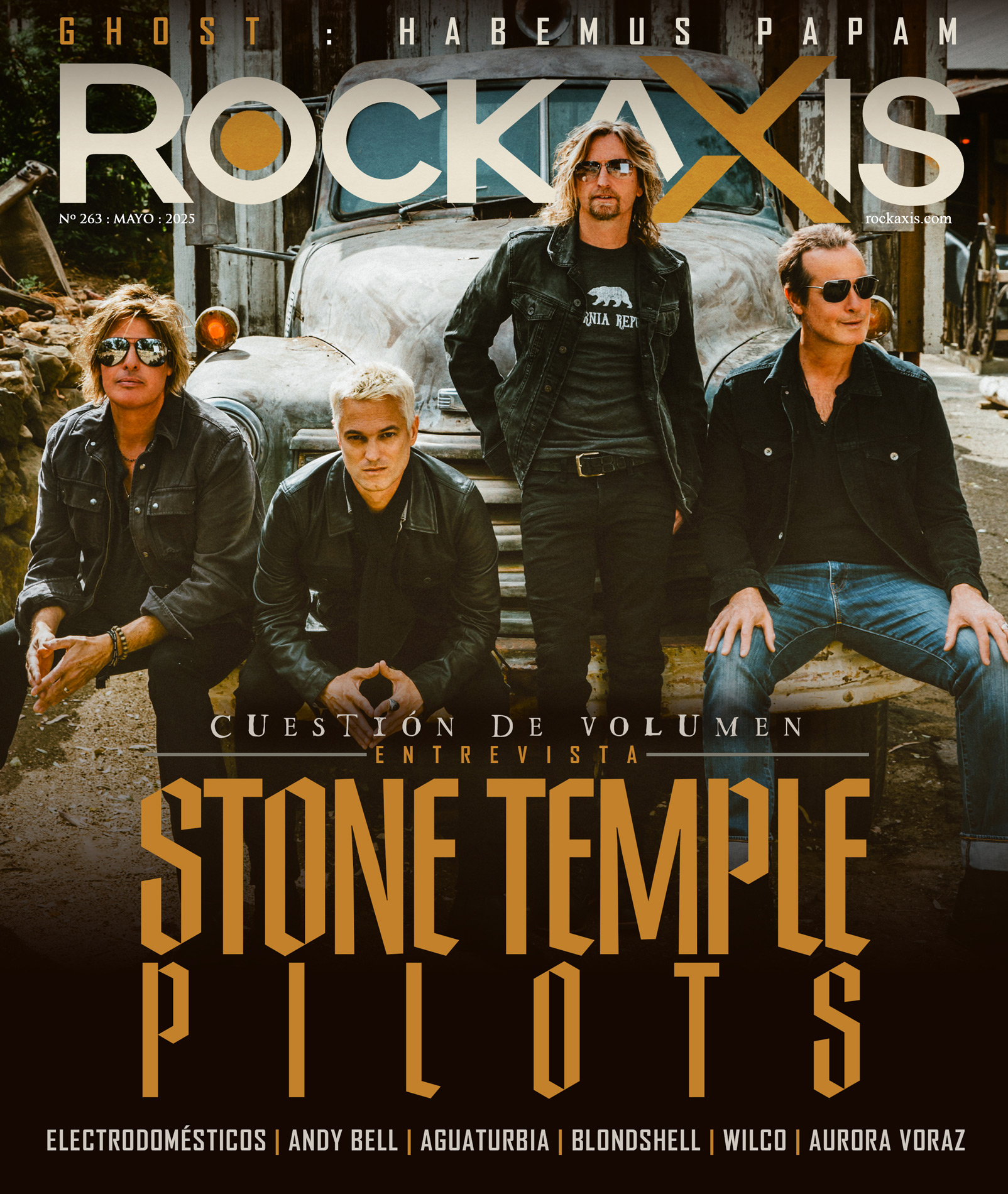 Revista #Rockaxis263: Ghost y el regreso de Stone Temple Pilots