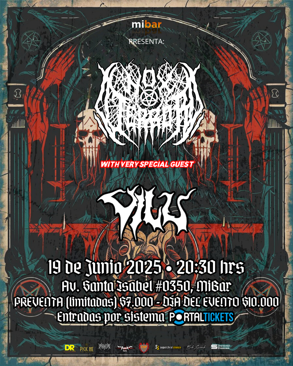 Nox Terror y Vilú por primera vez juntos en vivo este 19 de junio