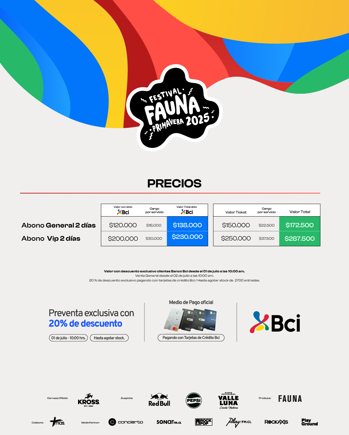 Fauna Primavera 2025: Weezer, Massive Attack y más