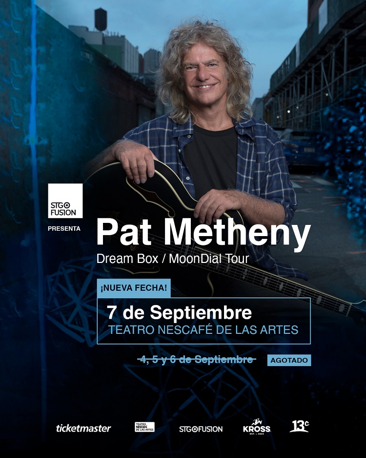Pat Metheny confirma nueva fecha en Chile y cierra residencia de cuatro noches en el Teatro Nescafé de las Artes