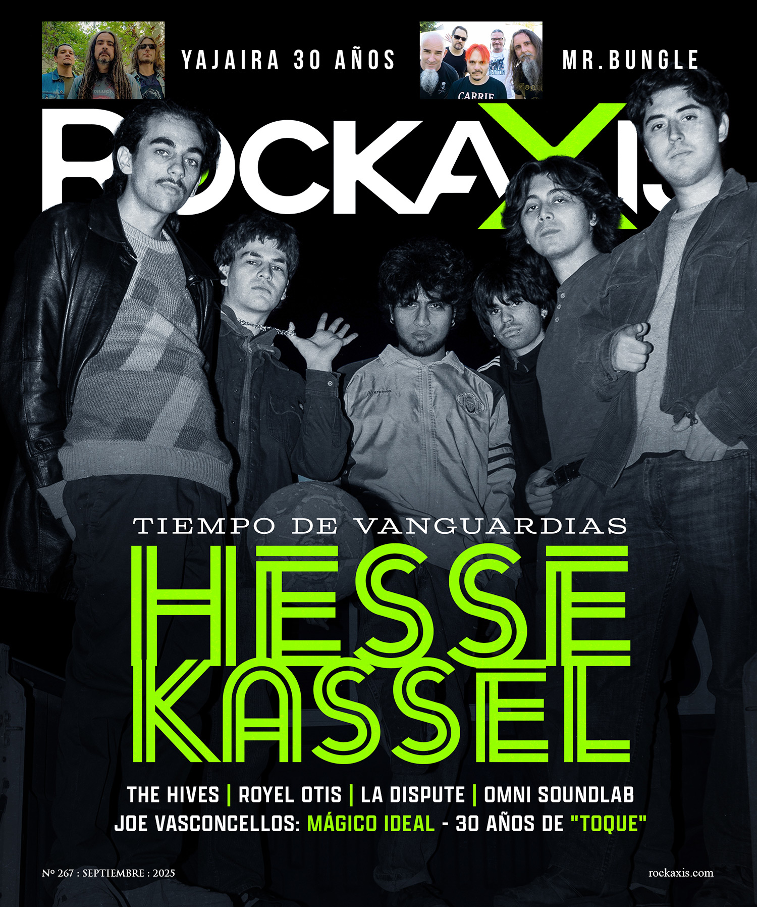 Revista #Rockaxis267: Joe Vasconcellos, Hesse Kassel y más