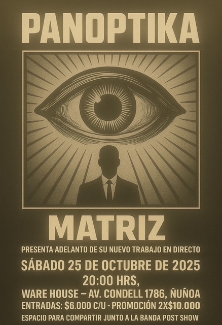 Panoptika presentará nueva música en vivo