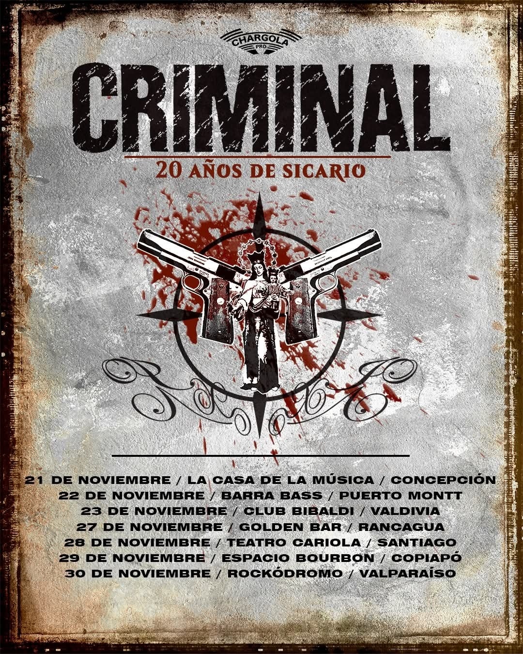 Gabriel Hidalgo es el nuevo guitarrista de Criminal