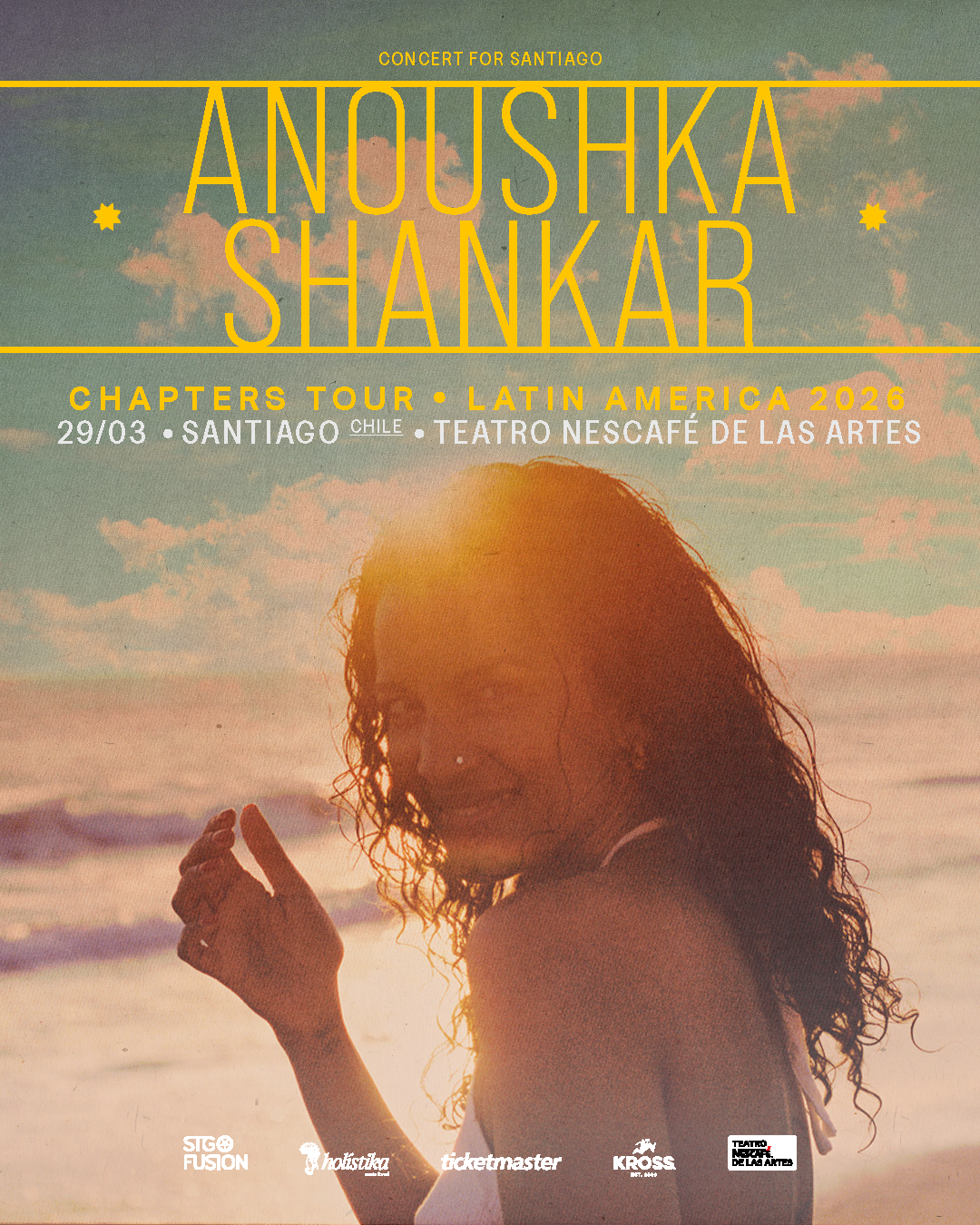 El legado del sitar: Anoushka Shankar viene a Chile