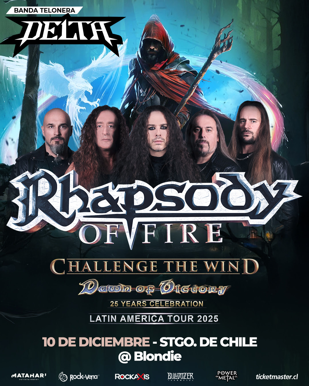 Concurso: Rhapsody of Fire regresa a Chile este 10 de diciembre