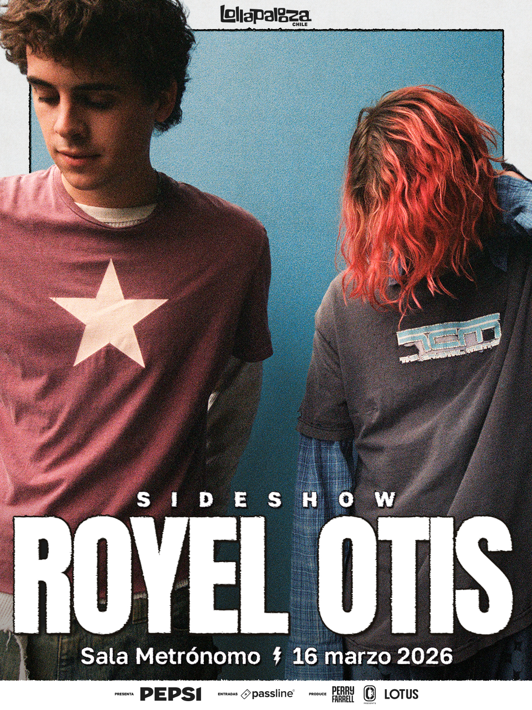Anuncian nuevo sideshow de Lollapalooza Chile: Royel Otis