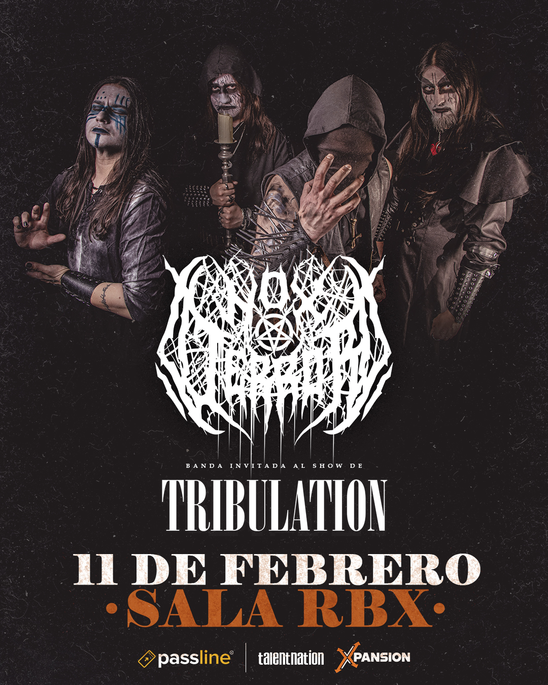 Nox Terror se suma al regreso de Tribulation