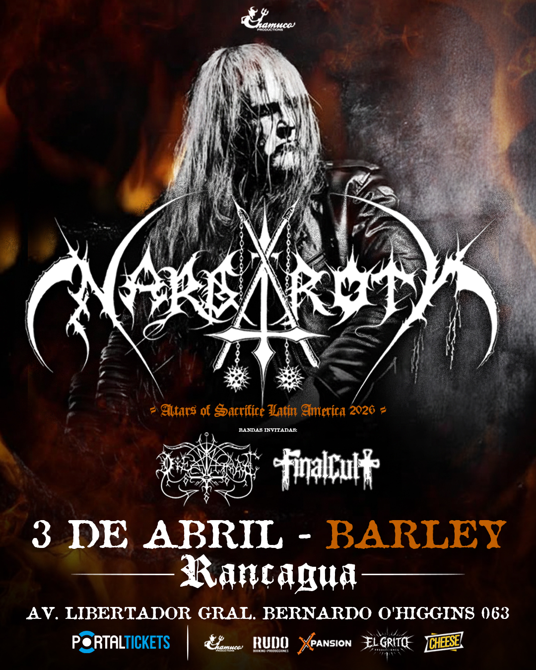 Black Metal ist Krieg: Nargaroth vuelve a Chile por partida doble