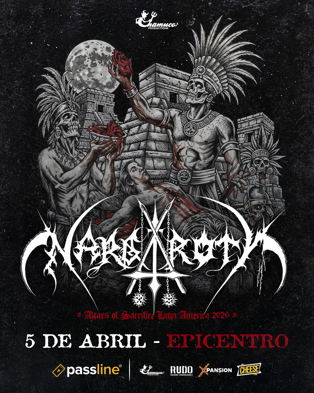 Black Metal ist Krieg: Nargaroth vuelve a Chile por partida doble