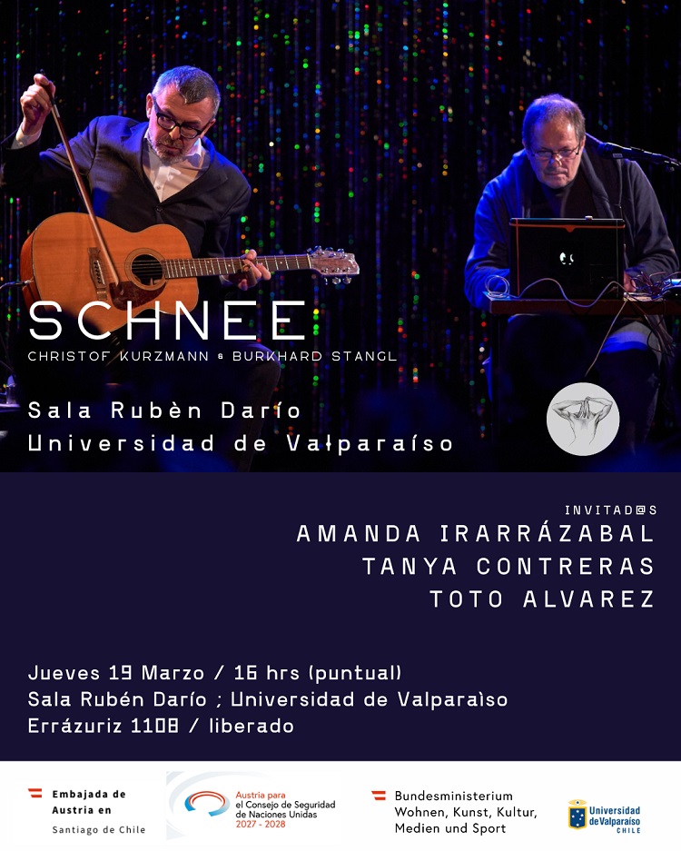 Dúo austriaco Schnee agenda cuatro presentaciones en Chile